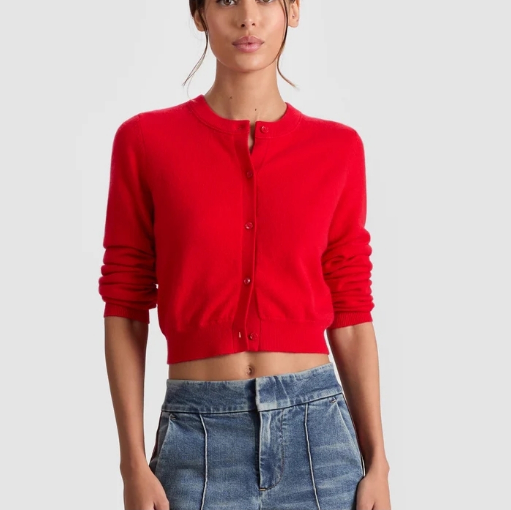 Alice + Olivia Dollie Cashmere Cardigan